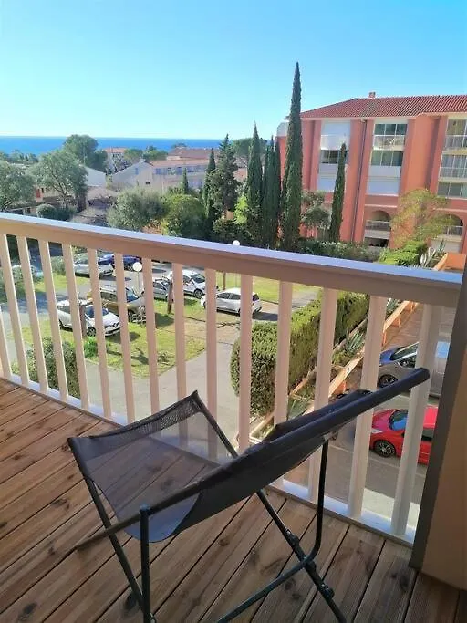 Appartement L'Evasion, Vue Mer, Plages A Pied Frejus Apartment